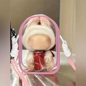 Adorable Pink Toy Display Backpack